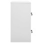 vidaXL Armarios taquilla 2 uds de acero gris claro 90x45x92,5 cm vidaXL Armarios taquilla 2 uds de acero gris claro 90x45x92,5 cm