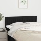 vidaXL Cabeceros 2 unidades tela negro 72x5x78/88 cm vidaXL Cabeceros 2 unidades tela negro 72x5x78/88 cm