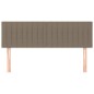 vidaXL Cabeceros 2 unidades tela gris taupe 72x5x78/88 cm vidaXL Cabeceros 2 unidades tela gris taupe 72x5x78/88 cm