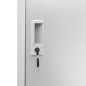 vidaXL Armarios taquilla 2 uds de acero gris claro 90x45x92,5 cm vidaXL Armarios taquilla 2 uds de acero gris claro 90x45x92,5 cm