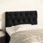 vidaXL Cabecero de terciopelo negro 80x7x78/88 cm vidaXL Cabecero de terciopelo negro 80x7x78/88 cm