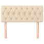 vidaXL Cabecero de tela color crema 90x7x78/88 cm vidaXL Cabecero de tela color crema 90x7x78/88 cm