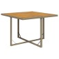vidaXL Set comedor de jardín 5 pzas con cojines ratán sintético beige vidaXL Set comedor de jardín 5 pzas con cojines ratán sintético beige