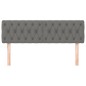 vidaXL Cabeceros 2 unidades tela gris oscuro 72x7x78/88 cm vidaXL Cabeceros 2 unidades tela gris oscuro 72x7x78/88 cm