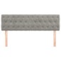 vidaXL Cabeceros 2 unidades terciopelo gris claro 72x7x78/88 cm vidaXL Cabeceros 2 unidades terciopelo gris claro 72x7x78/88 cm