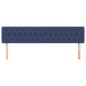 vidaXL Cabeceros 2 unidades de tela azul 90x7x78/88 cm vidaXL Cabeceros 2 unidades de tela azul 90x7x78/88 cm