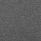vidaXL Cabeceros 2 unidades de tela gris oscuro 90x7x78/88 cm