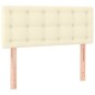 vidaXL Cabecero de cuero sintético color crema 90x5x78/88 cm vidaXL Cabecero de cuero sintético color crema 90x5x78/88 cm