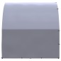 vidaXL Gallinero de exterior de acero galvanizado 3x10x2 m