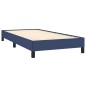 vidaXL Estructura de cama de tela azul 80x200 cm vidaXL Estructura de cama de tela azul 80x200 cm