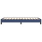 vidaXL Estructura de cama de tela azul 80x200 cm vidaXL Estructura de cama de tela azul 80x200 cm