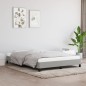 vidaXL Estructura de cama de tela gris claro 140x200 cm vidaXL Estructura de cama de tela gris claro 140x200 cm