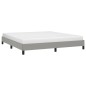 vidaXL Estructura de cama gris claro tela 180x200 cm vidaXL Estructura de cama gris claro tela 180x200 cm