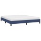 vidaXL Estructura de cama de tela azul 160x200 cm vidaXL Estructura de cama de tela azul 160x200 cm