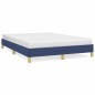 vidaXL Estructura de cama de tela gris taupe azul 140x200 cm vidaXL Estructura de cama de tela gris taupe azul 140x200 cm