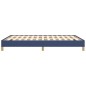 vidaXL Estructura de cama de tela gris taupe azul 140x200 cm vidaXL Estructura de cama de tela gris taupe azul 140x200 cm