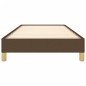vidaXL Estructura de cama de tela marrón 90x190 cm vidaXL Estructura de cama de tela marrón 90x190 cm