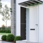 vidaXL Panel lateral puerta de carpa 2 piezas vidrio templado negro vidaXL Panel lateral puerta de carpa 2 piezas vidrio templado negro