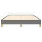 vidaXL Estructura de cama de tela gris oscuro 140x190 cm vidaXL Estructura de cama de tela gris oscuro 140x190 cm