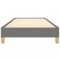 vidaXL Estructura de cama de tela gris oscuro 100x200 cm vidaXL Estructura de cama de tela gris oscuro 100x200 cm