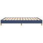 vidaXL Estructura de cama de tela azul 160x200 cm vidaXL Estructura de cama de tela azul 160x200 cm