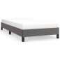 vidaXL Estructura de cama cuero sintético gris 80x200 cm vidaXL Estructura de cama cuero sintético gris 80x200 cm