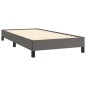 vidaXL Estructura de cama cuero sintético gris 80x200 cm vidaXL Estructura de cama cuero sintético gris 80x200 cm