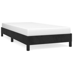 vidaXL Estructura de cama de terciopelo negro 80x200 cm