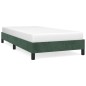 vidaXL Estructura de cama de terciopelo verde 90x190 cm vidaXL Estructura de cama de terciopelo verde 90x190 cm