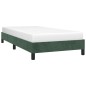 vidaXL Estructura de cama de terciopelo verde 90x190 cm vidaXL Estructura de cama de terciopelo verde 90x190 cm