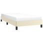 vidaXL Estructura de cama cuero sintético color crema 80x200 cm vidaXL Estructura de cama cuero sintético color crema 80x200 cm