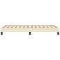 vidaXL Estructura de cama cuero sintético color crema 80x200 cm vidaXL Estructura de cama cuero sintético color crema 80x200 cm