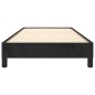 vidaXL Estructura de cama de terciopelo negra 90x200 cm
