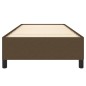 vidaXL Estructura de cama de tela marrón 90x190 cm vidaXL Estructura de cama de tela marrón 90x190 cm