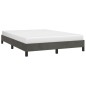 vidaXL Estructura de cama de terciopelo gris oscuro 140x200 cm vidaXL Estructura de cama de terciopelo gris oscuro 140x200 cm