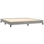 vidaXL Estructura de cama de terciopelo gris claro 180x200 cm vidaXL Estructura de cama de terciopelo gris claro 180x200 cm