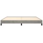 vidaXL Estructura de cama de terciopelo gris claro 180x200 cm vidaXL Estructura de cama de terciopelo gris claro 180x200 cm