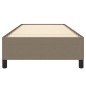 vidaXL Estructura de cama de tela gris taupe 80x200 cm