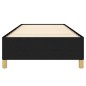 vidaXL Estructura de cama de tela negro 80x200 cm vidaXL Estructura de cama de tela negro 80x200 cm