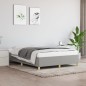 vidaXL Estructura de cama de tela gris claro 140x200 cm vidaXL Estructura de cama de tela gris claro 140x200 cm