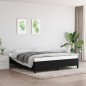 vidaXL Estructura de cama de tela gris claro 160x200 cm