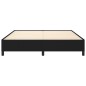vidaXL Estructura de cama de tela gris claro 160x200 cm