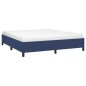 vidaXL Estructura de cama tela azul 180x200 cm vidaXL Estructura de cama tela azul 180x200 cm