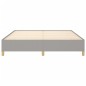 vidaXL Estructura de cama tela gris claro 160x200 cm vidaXL Estructura de cama tela gris claro 160x200 cm