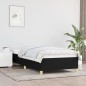 vidaXL Estructura de cama de tela negro 90x190 cm vidaXL Estructura de cama de tela negro 90x190 cm