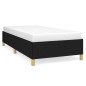 vidaXL Estructura de cama de tela negro 90x190 cm vidaXL Estructura de cama de tela negro 90x190 cm