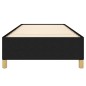 vidaXL Estructura de cama de tela negro 90x190 cm vidaXL Estructura de cama de tela negro 90x190 cm
