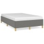 vidaXL Estructura de cama de tela gris oscuro 120x200 cm vidaXL Estructura de cama de tela gris oscuro 120x200 cm