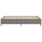 vidaXL Estructura de cama de tela gris oscuro 120x200 cm vidaXL Estructura de cama de tela gris oscuro 120x200 cm
