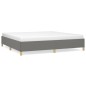 vidaXL Estructura de cama tela gris oscuro 200x200 cm vidaXL Estructura de cama tela gris oscuro 200x200 cm